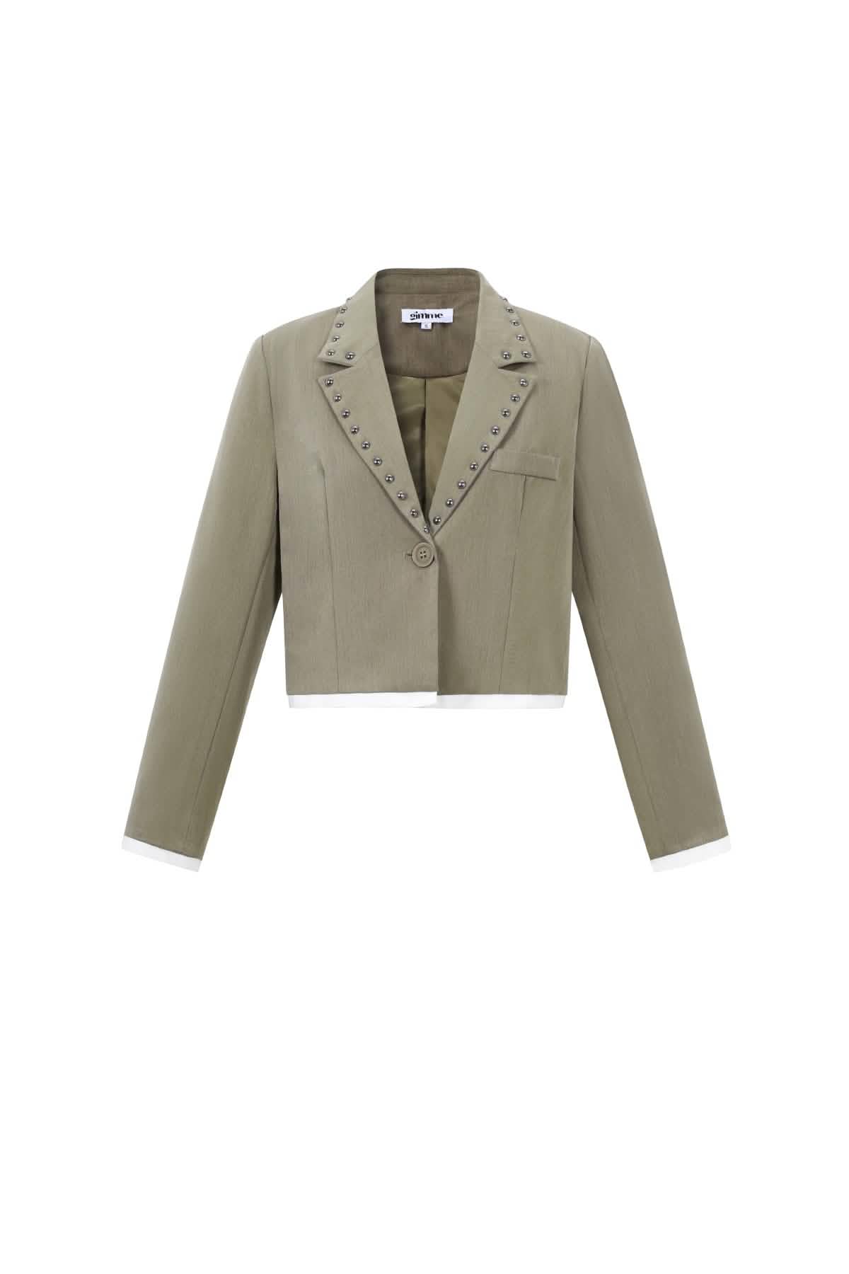 Studs BlazerClothes/Women's suit/Ladies' suit setLovirea