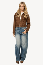 Suede Jacket StudsLovirea