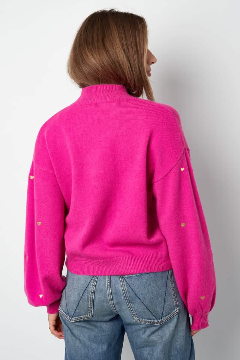 Sweetheart Charm sweaterClothes/Women's knitwear/Knit sweatersLovirea