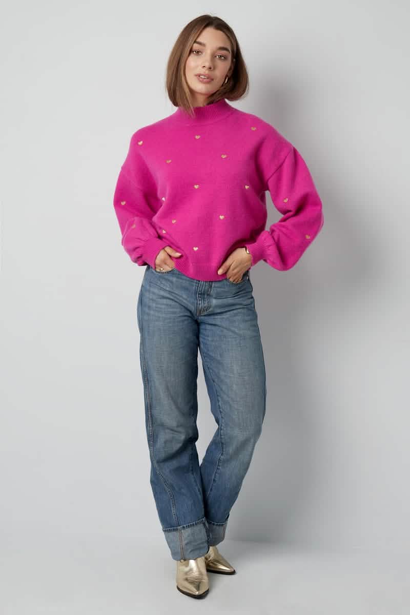 Sweetheart Charm sweaterClothes/Women's knitwear/Knit sweatersLovirea