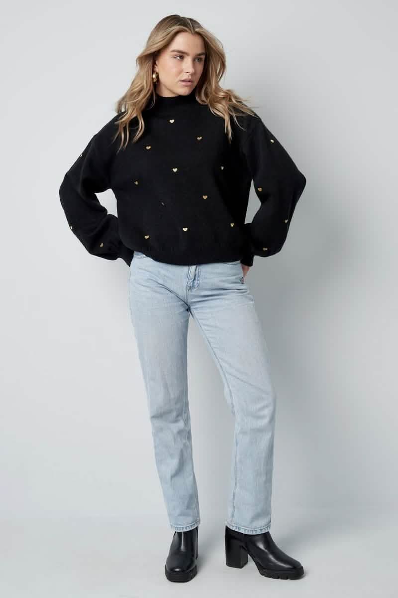 Sweetheart Charm sweaterClothes/Women's knitwear/Knit sweatersLovirea
