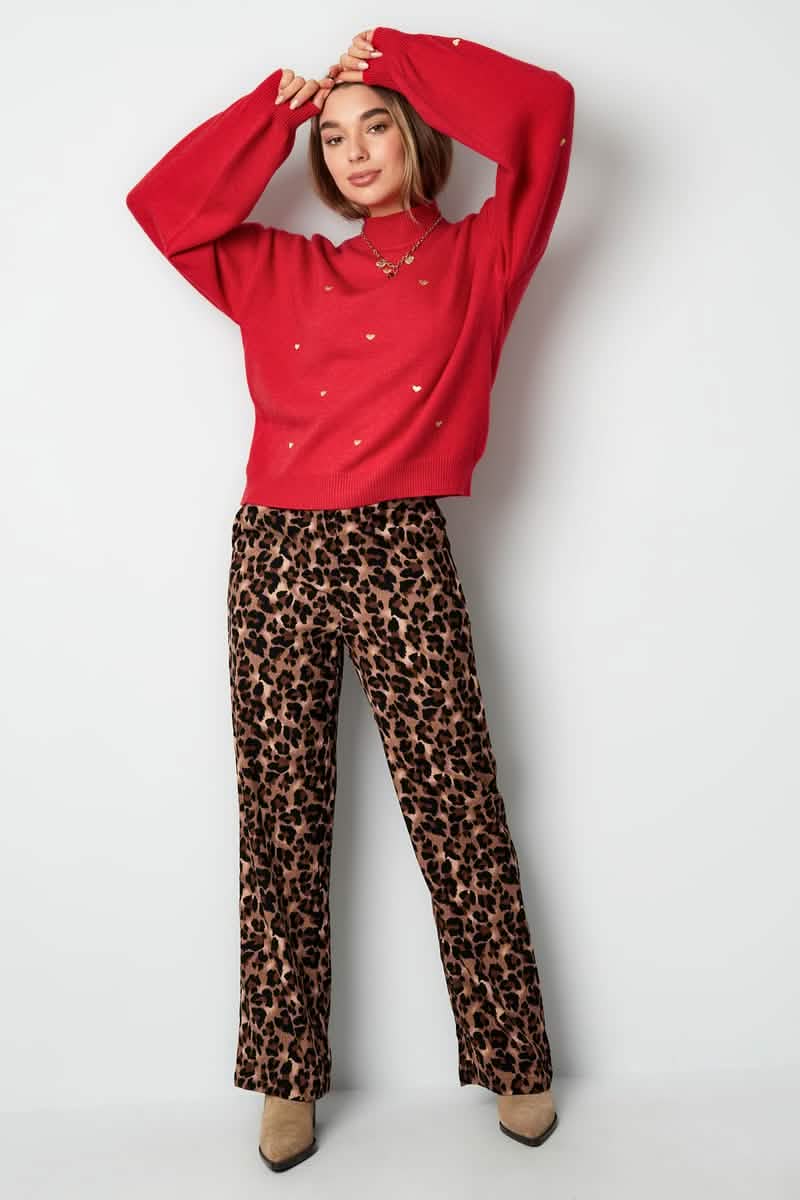 Sweetheart Charm sweaterClothes/Women's knitwear/Knit sweatersLovirea