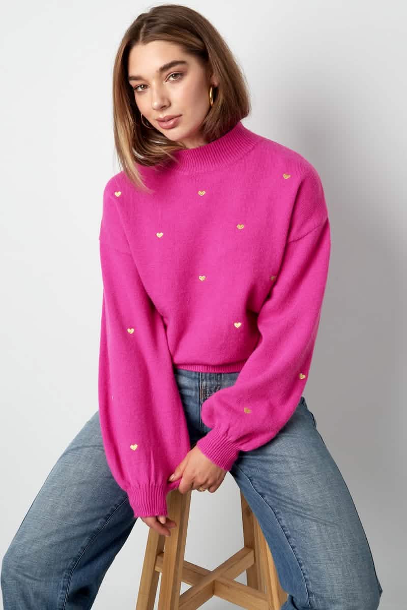 Sweetheart Charm sweaterClothes/Women's knitwear/Knit sweatersLovirea