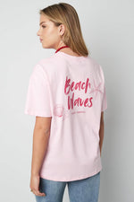 T-shirt beach wavesClothes/Women's Tops/T-shirtsLovirea