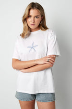 T-shirt beach wavesClothes/Women's Tops/T-shirtsLovirea