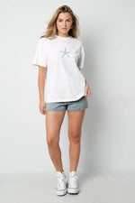 T-shirt beach wavesClothes/Women's Tops/T-shirtsLovirea