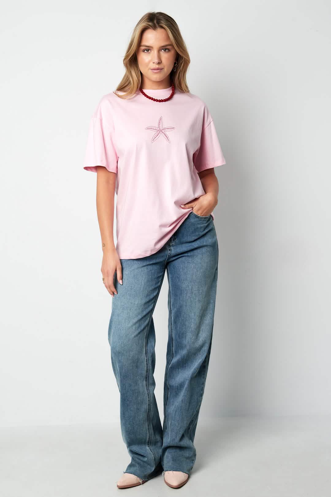 T-shirt beach wavesClothes/Women's Tops/T-shirtsLovirea