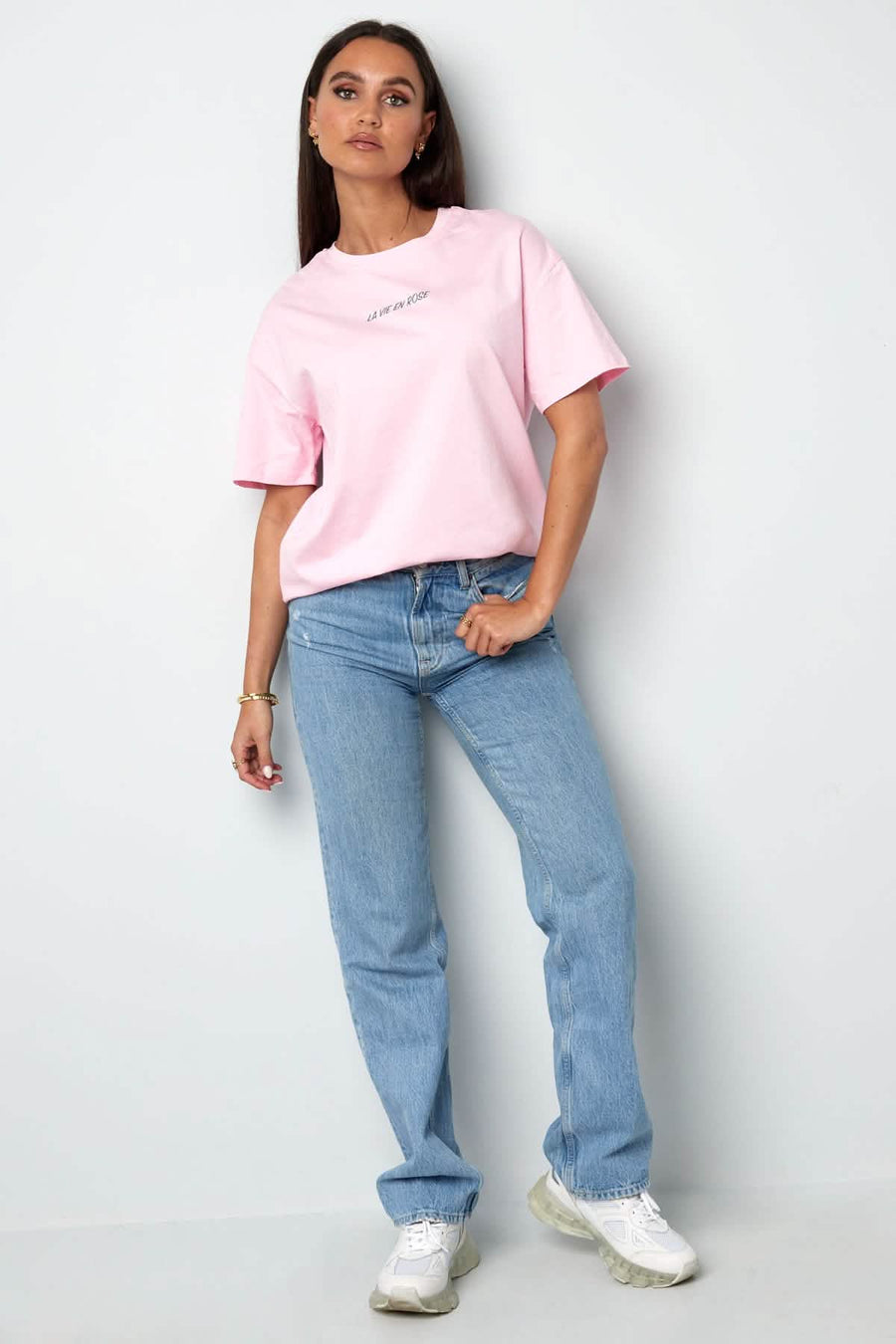 T-shirt la vie en rose - dark grayClothes/Women's Tops/T-shirtsLovirea