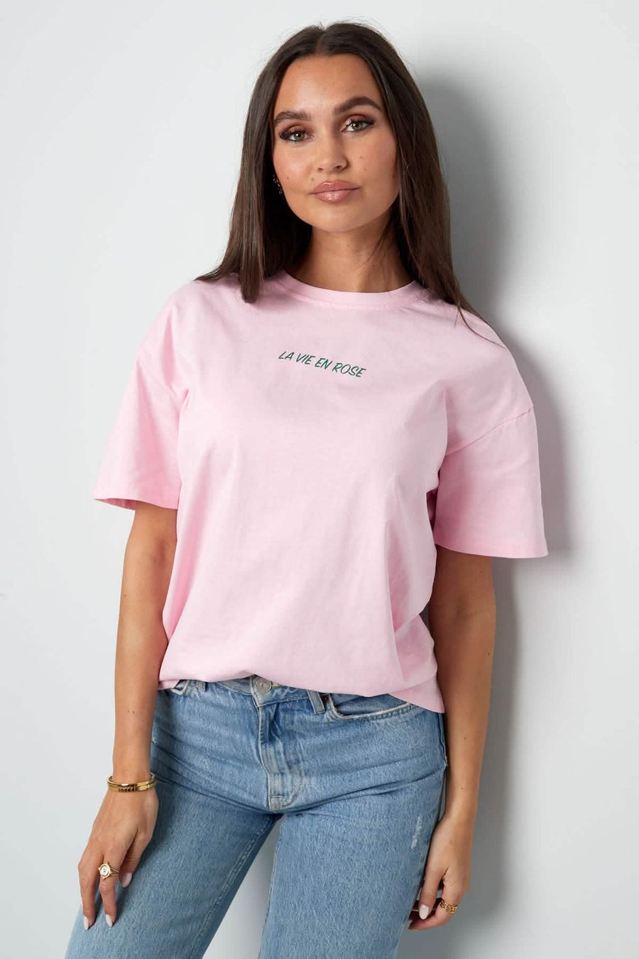 T-shirt la vie en rose - dark grayClothes/Women's Tops/T-shirtsLovirea