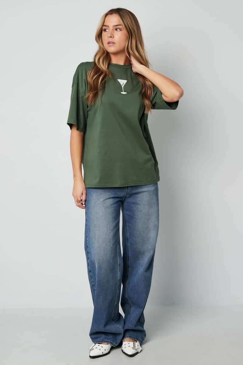 T-shirt The Cocktail ClubClothes/Women's Tops/T-shirtsLovirea