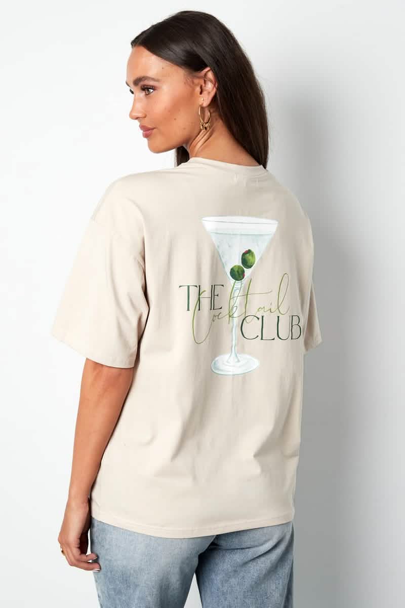 T-shirt The Cocktail ClubClothes/Women's Tops/T-shirtsLovirea