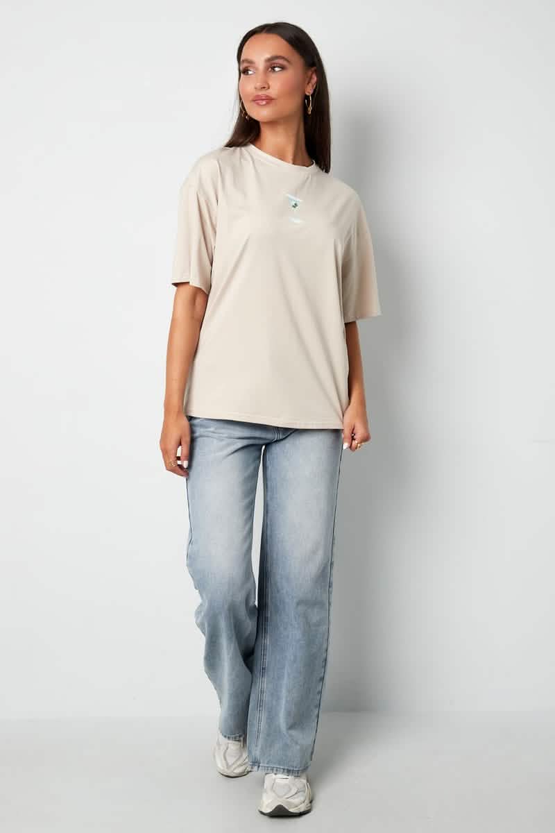 T-shirt The Cocktail ClubClothes/Women's Tops/T-shirtsLovirea