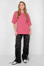 The Colorful Striped TeeClothes/Women's Tops/T-shirtsLovirea