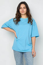 The Colorful Striped TeeClothes/Women's Tops/T-shirtsLovirea