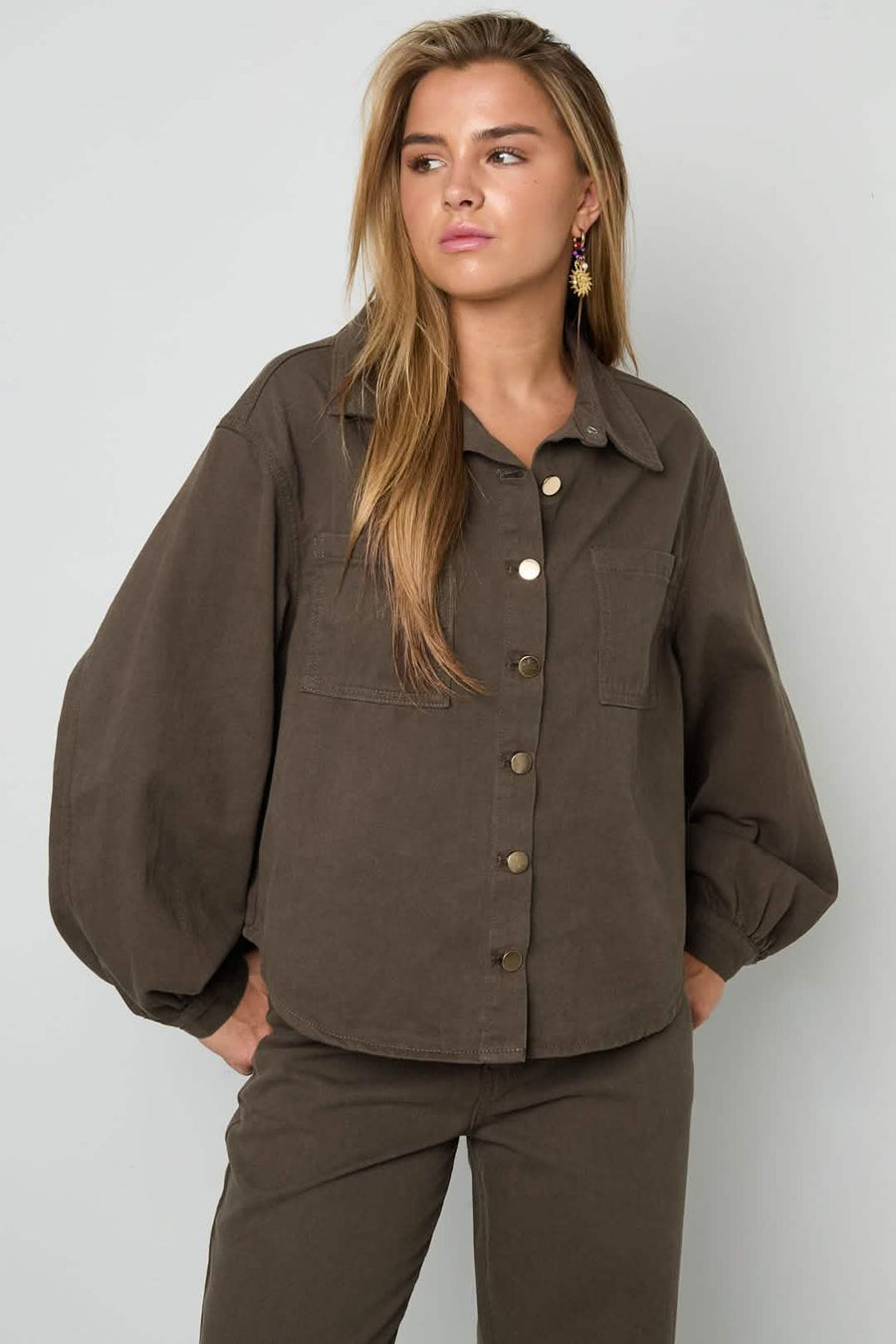 the cow girl & loving leopard jacket