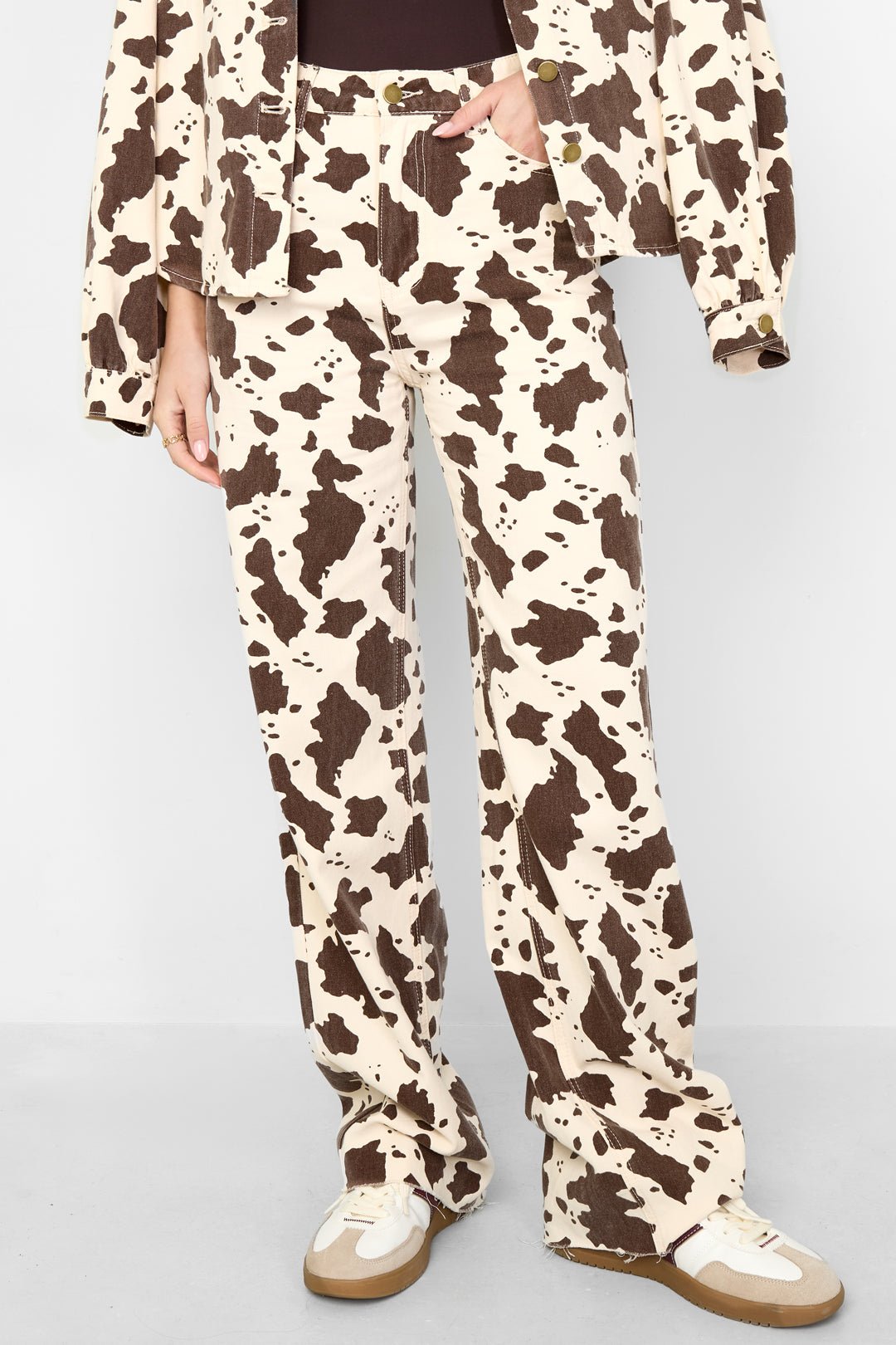 The Cowgirl & Loving Leopard JeansClothes/Women's denim/Denim pantsLovirea