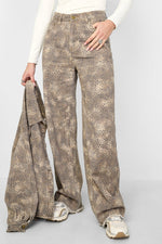 The Cowgirl & Loving Leopard JeansClothes/Women's denim/Denim pantsLovirea
