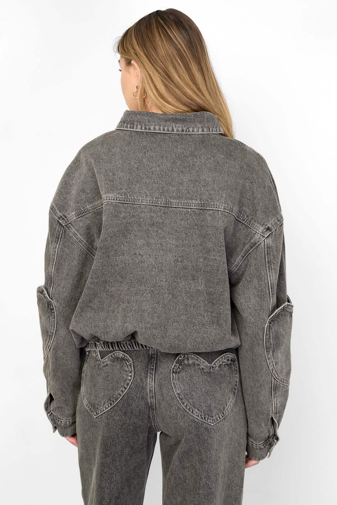 The Heartless Denim JacketClothes/Women's denim/Denim Jackets & CoatsLovirea