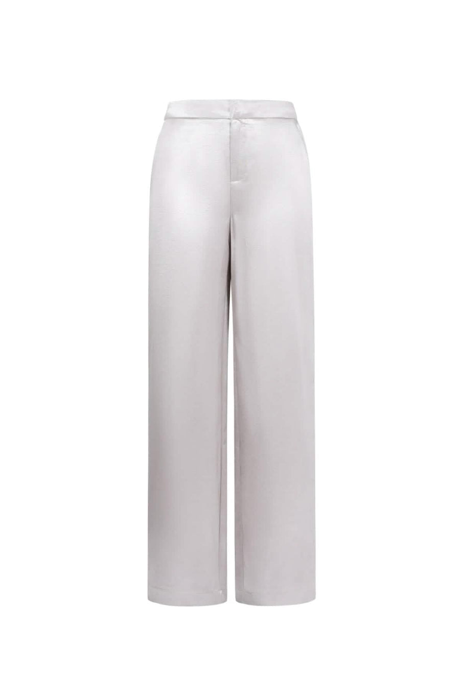 Woven Polyester Fiber Women's Straight Pants Casual Solid Color Fall/WinterClothes/Women's Bottoms/Straight pantsLovirea